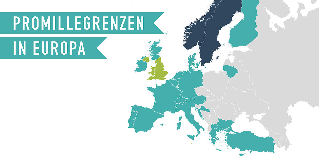 Promillegrenzen in Europa