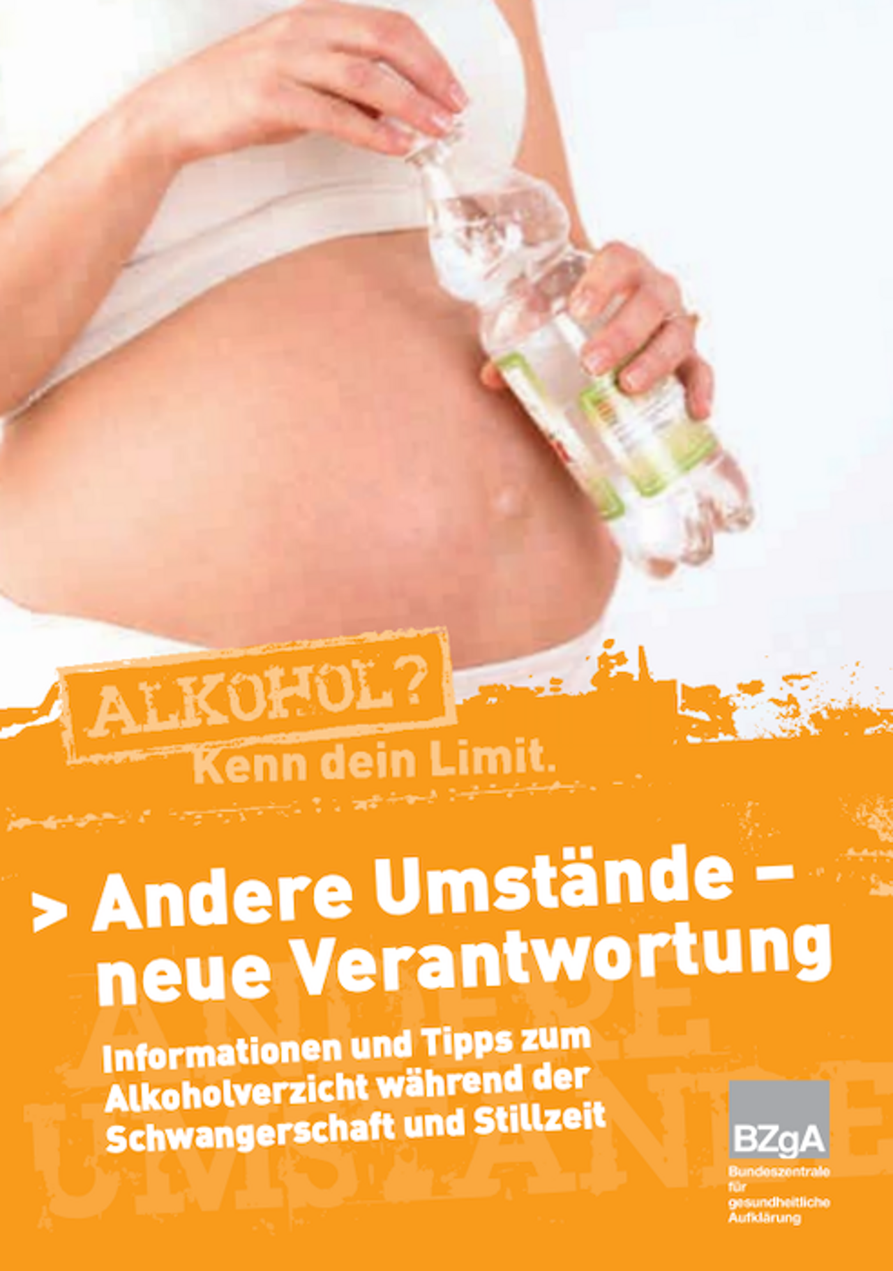 Titelblatt der Broschüre "Andere Umstände - neue Verantwortung"