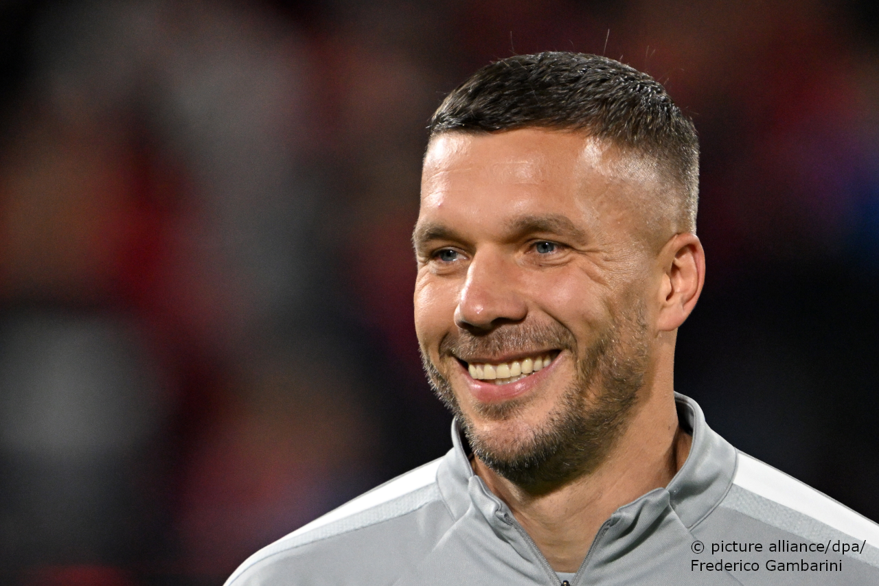 Lukas Podolski nach Abschiedsspiel